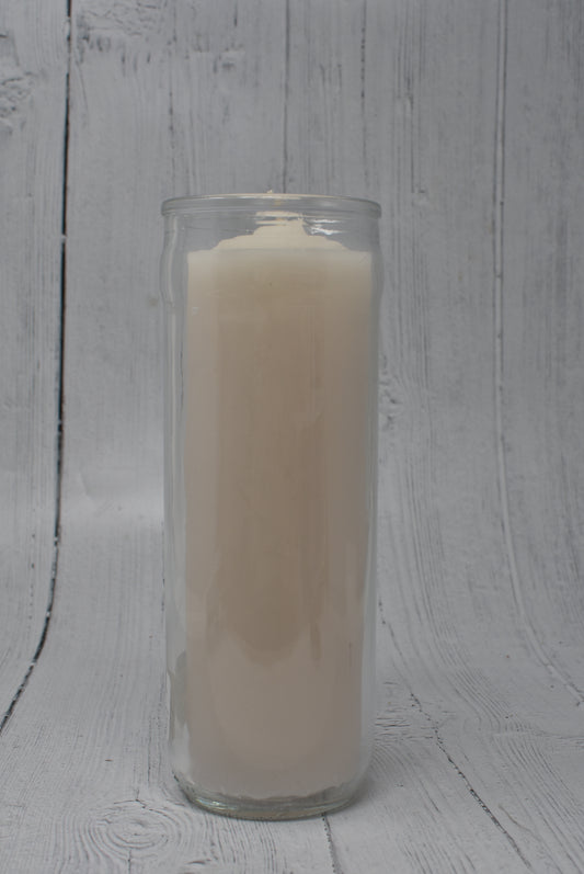 7 Day White Pullout Candle